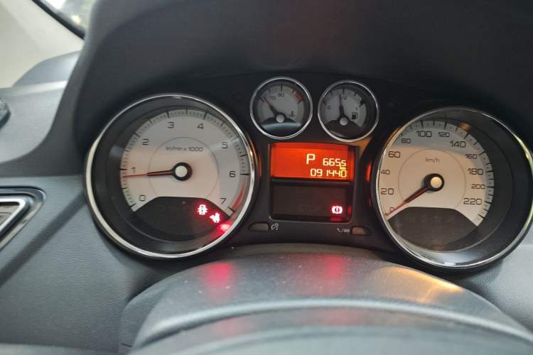 Used Peugeot 308 2014 Enjoyment Edition Classic 1.6L Automatic Fashion Model Instrument Cluster