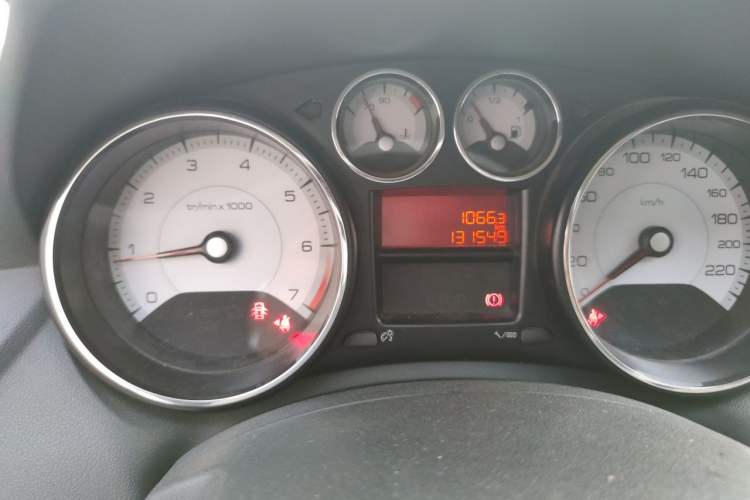 Used Peugeot 308 2014 Enjoy Edition Classic 1.6L Manual YouShang Model Instrument Cluster