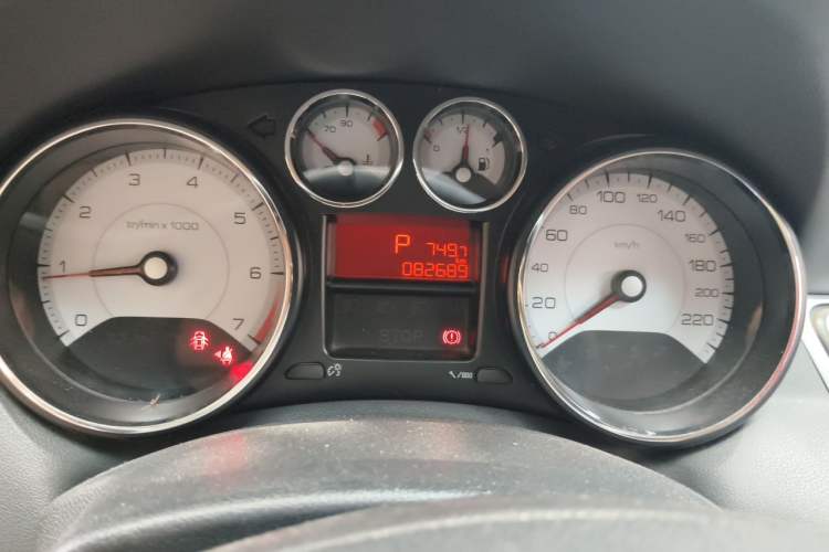 Used Peugeot 308 2014 Enjoyment Edition Classic 1.6L Automatic Fashion Model Instrument Cluster