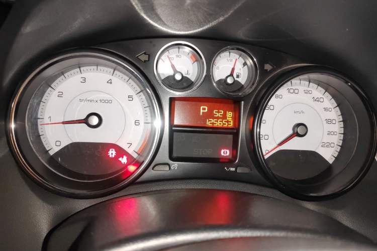Used Peugeot 308 2014 Enjoyment Edition Classic 1.6L Automatic Fashion Model Instrument Cluster