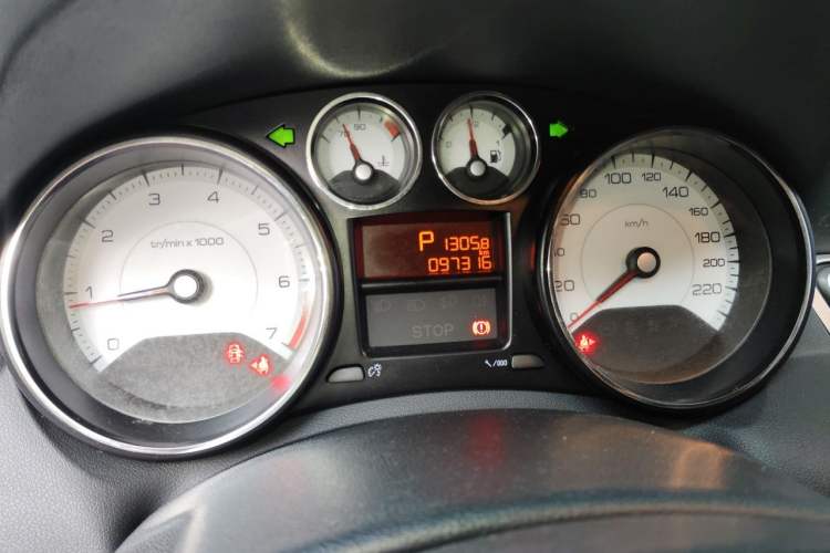 Used Peugeot 308 2014 Enjoyment Edition Classic 1.6L Automatic Fashion Model Instrument Cluster