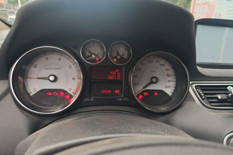Used Peugeot 308 2014 Enjoy Edition Classic 1.6L Manual YouShang Model Instrument Cluster