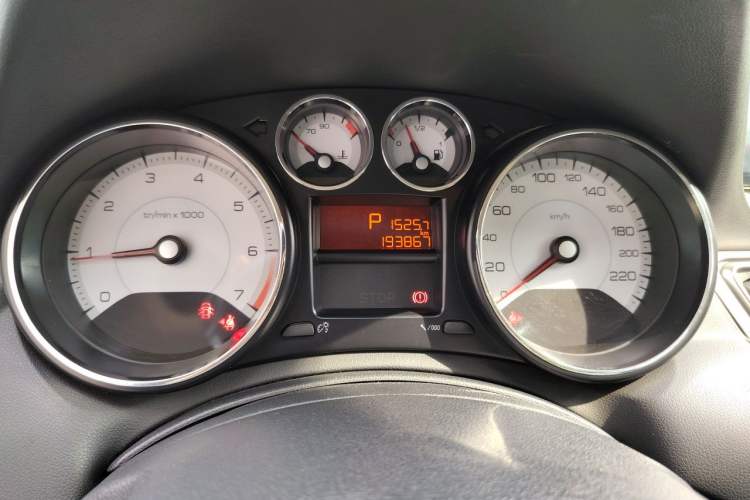 Used Peugeot 308 2014 Enjoy Edition Classic 1.6L Automatic Premium Model Instrument Cluster