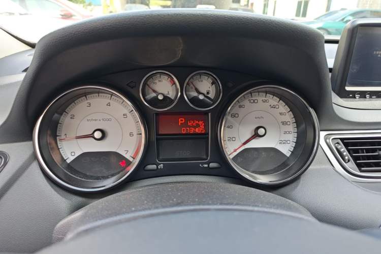 Used Peugeot 308 2014 Enjoyment Edition Classic 1.6L Automatic Fashion Model Instrument Cluster