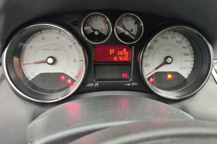 Used Peugeot 308 2014 Enjoy Edition Classic 1.6L Automatic Premium Model Instrument Cluster