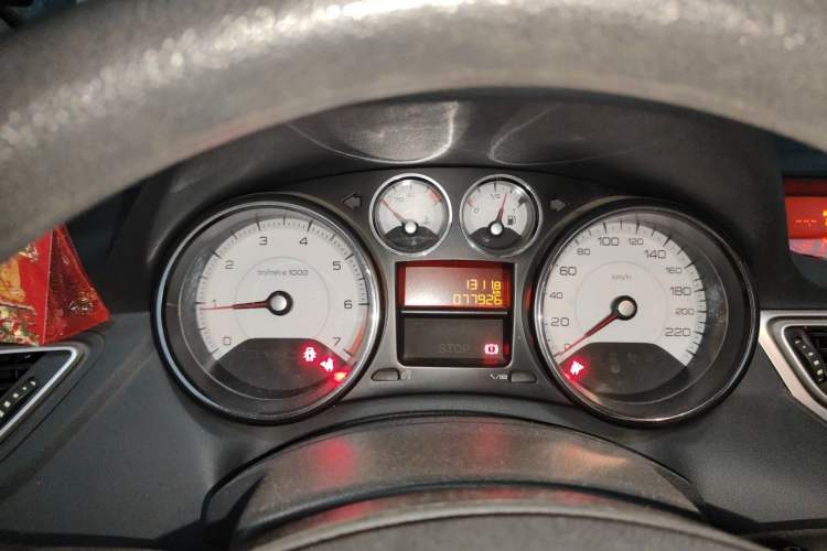 Used Peugeot 308 2014 Enjoy Edition Classic 1.6L Manual YouShang Model Instrument Cluster