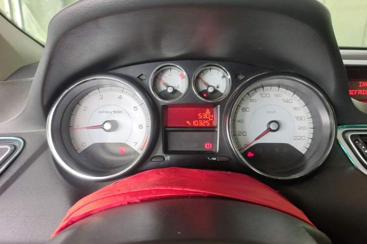 Used Peugeot 308 2014 Enjoy Edition Classic 1.6L Manual YouShang Model Instrument Cluster