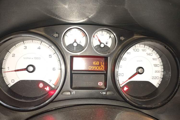 Used Peugeot 308 2014 Enjoy Edition Classic 1.6L Manual YouShang Model Instrument Cluster