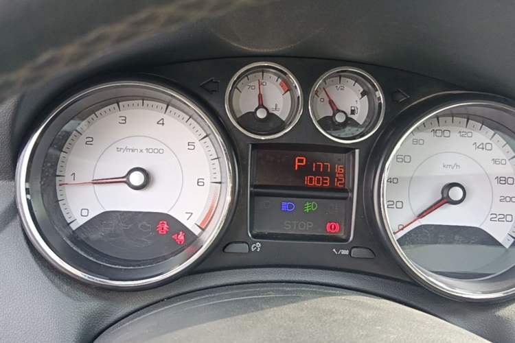 Used Peugeot 308 2014 Enjoyment Edition Classic 1.6L Automatic Fashion Model Instrument Cluster