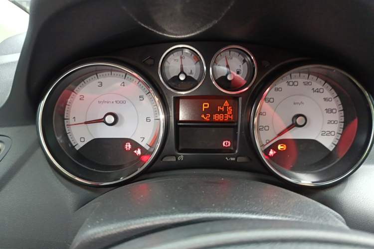 Used Peugeot 308 2014 Enjoy Edition Classic 1.6L Automatic Premium Model Instrument Cluster