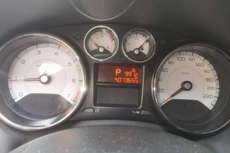 Used Peugeot 308 2014 Enjoyment Edition Classic 1.6L Automatic Fashion Model Instrument Cluster