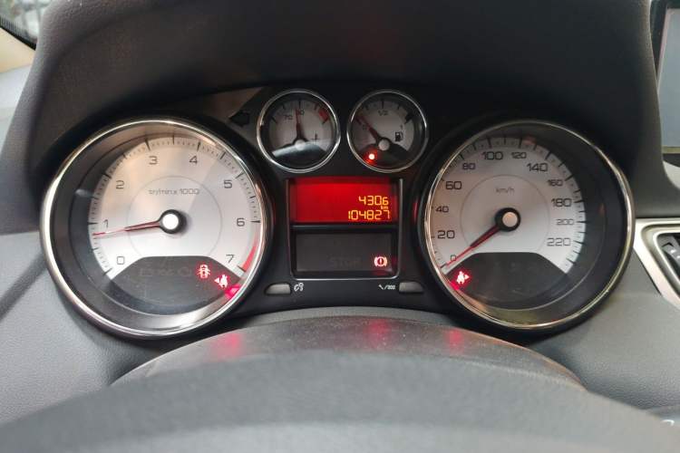 Used Peugeot 308 2014 Enjoy Edition Classic 1.6L Manual YouShang Model Instrument Cluster