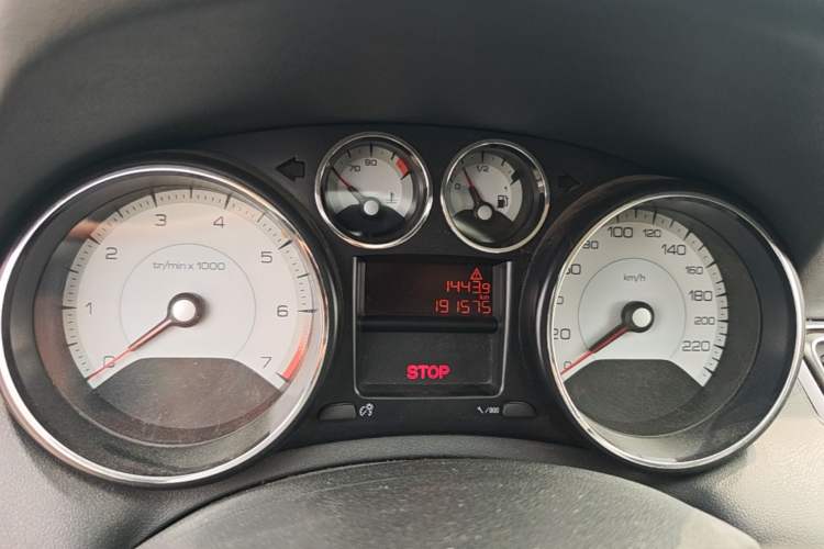 Used Peugeot 308 2014 Enjoy Edition Classic 1.6L Manual YouShang Model Instrument Cluster