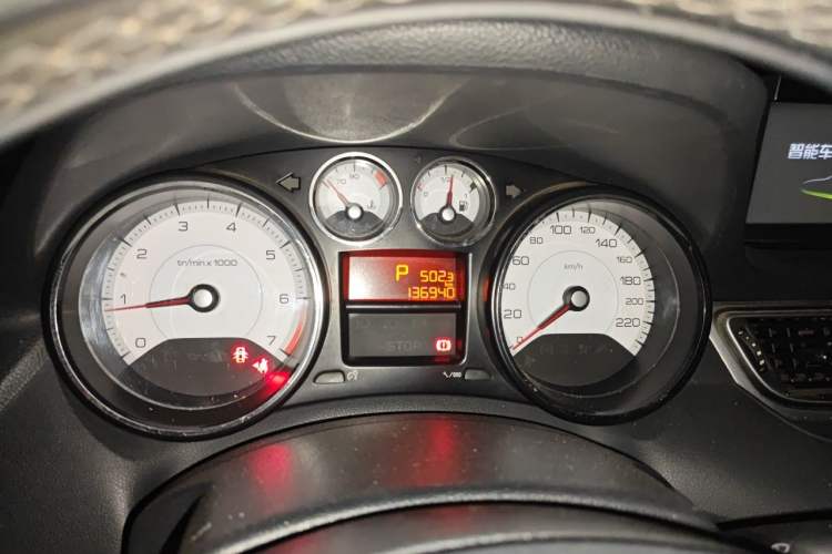 Used Peugeot 308 2014 Enjoyment Edition Classic 1.6L Automatic Fashion Model Instrument Cluster
