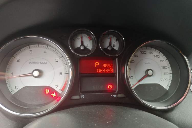 Used Peugeot 308 2014 Enjoyment Edition Classic 1.6L Automatic Fashion Model Instrument Cluster