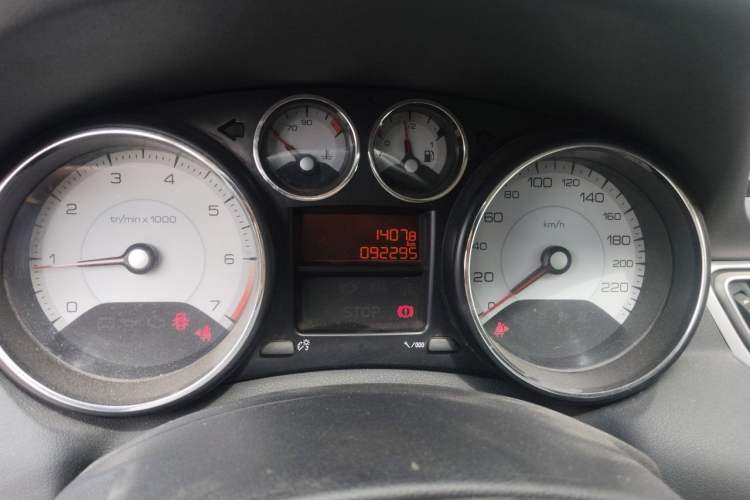 Used Peugeot 308 2014 Enjoy Edition Classic 1.6L Manual YouShang Model Instrument Cluster