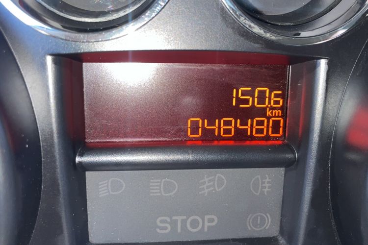 Used Peugeot 308 2014 Enjoy Edition Classic 1.6L Automatic Premium Model Odometer Close Up
