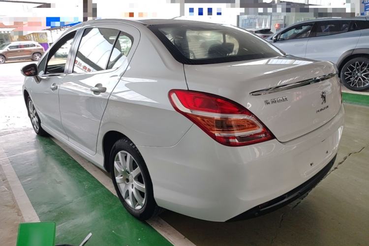 Used Peugeot 308 2014 Enjoyment Edition Classic 1.6L Automatic Fashion Model Rear Left 45 Deg