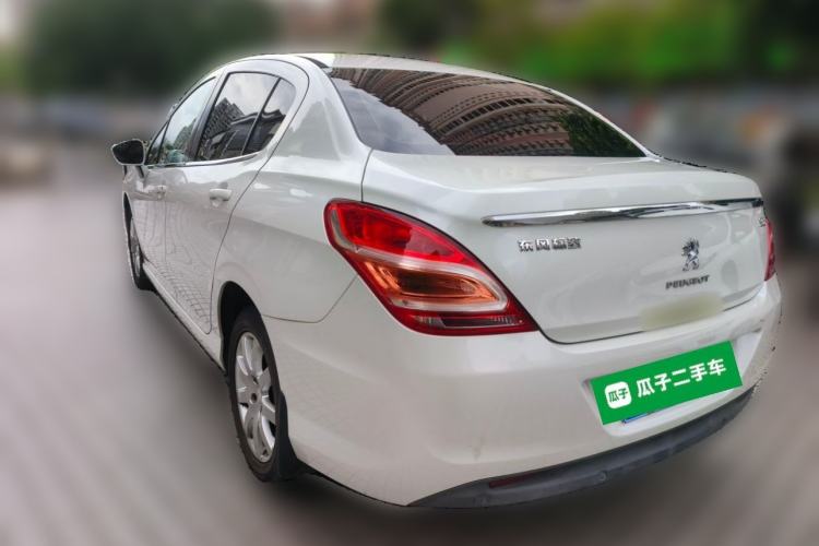 Used Peugeot 308 2014 Enjoyment Edition Classic 1.6L Automatic Fashion Model Rear Left 45 Deg