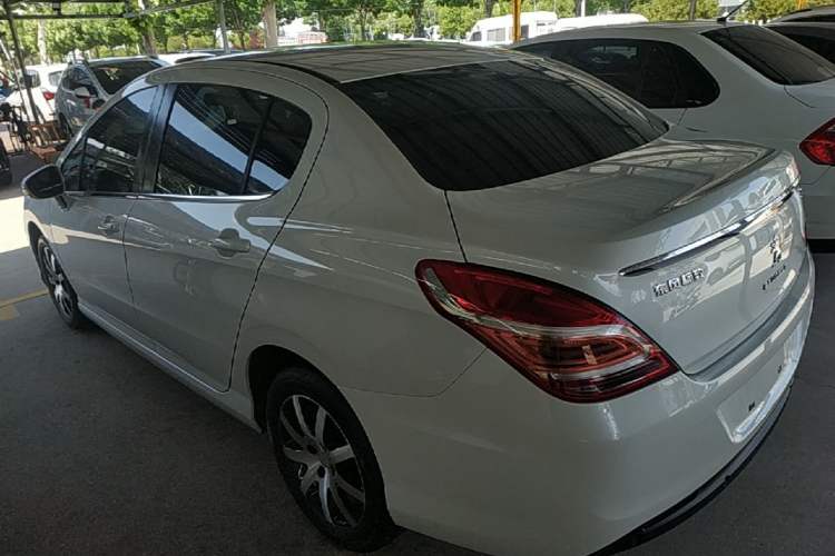 Used Peugeot 308 2014 Enjoyment Edition Classic 1.6L Automatic Fashion Model Rear Left 45 Deg