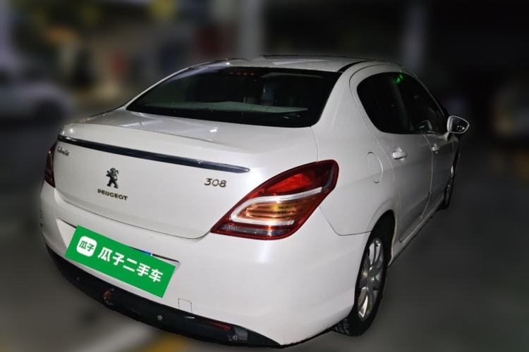 Used Peugeot 308 2014 Enjoy Edition Classic 1.6L Automatic Premium Model Rear Right 45 Deg