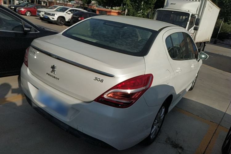 Used Peugeot 308 2014 Enjoyment Edition Classic 1.6L Automatic Fashion Model Rear Right 45 Deg
