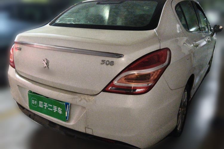 Used Peugeot 308 2014 Enjoyment Edition Classic 1.6L Automatic Fashion Model Rear Right 45 Deg