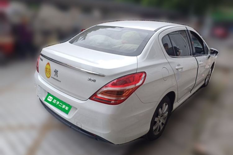 Used Peugeot 308 2014 Enjoyment Edition Classic 1.6L Automatic Fashion Model Rear Right 45 Deg