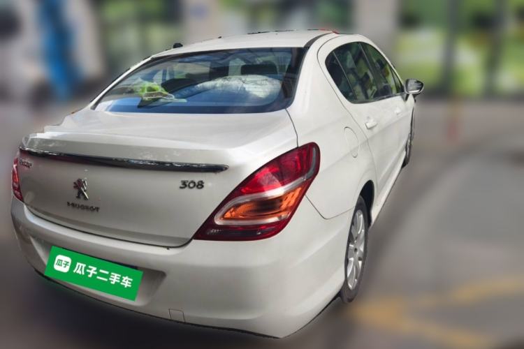 Used Peugeot 308 2014 Enjoyment Edition Classic 1.6L Automatic Fashion Model Rear Right 45 Deg