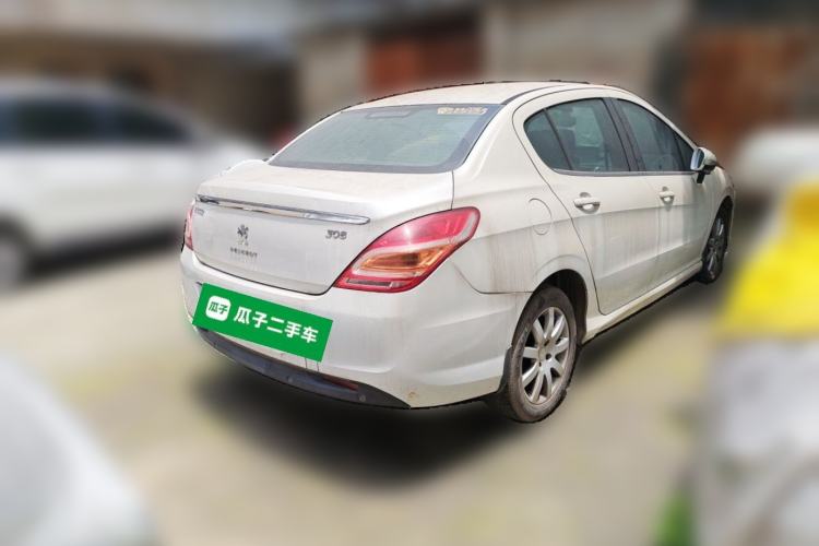 Used Peugeot 308 2014 Enjoyment Edition Classic 1.6L Automatic Fashion Model Rear Right 45 Deg