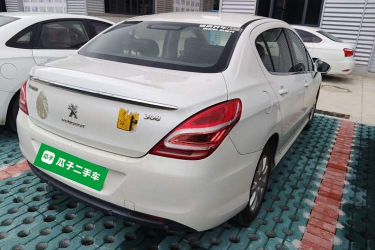 Used Peugeot 308 2014 Enjoyment Edition Classic 1.6L Automatic Fashion Model Rear Right 45 Deg