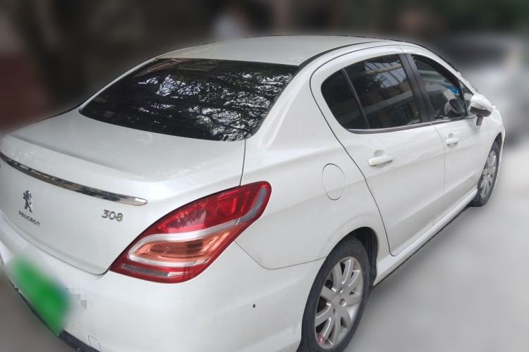 Used Peugeot 308 2014 Enjoyment Edition Classic 1.6L Automatic Fashion Model Rear Right 45 Deg