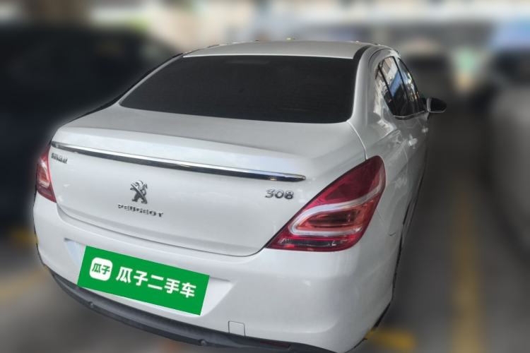 Used Peugeot 308 2014 Enjoyment Edition Classic 1.6L Automatic Fashion Model Rear Right 45 Deg