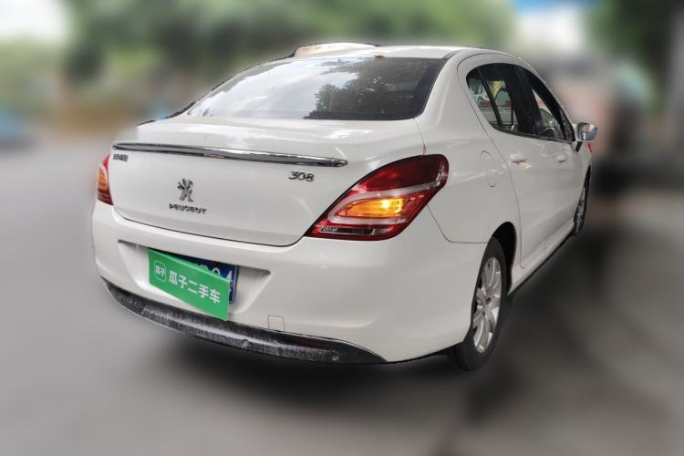 Used Peugeot 308 2014 Enjoyment Edition Classic 1.6L Automatic Fashion Model Rear Right 45 Deg