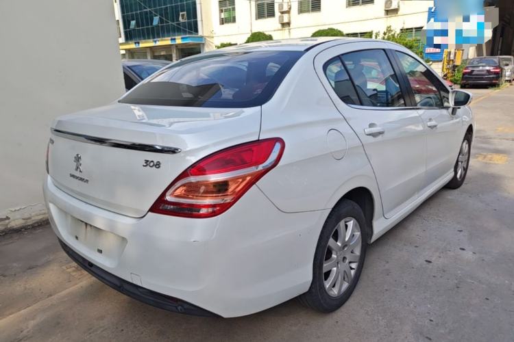 Used Peugeot 308 2014 Enjoyment Edition Classic 1.6L Automatic Fashion Model Rear Right 45 Deg