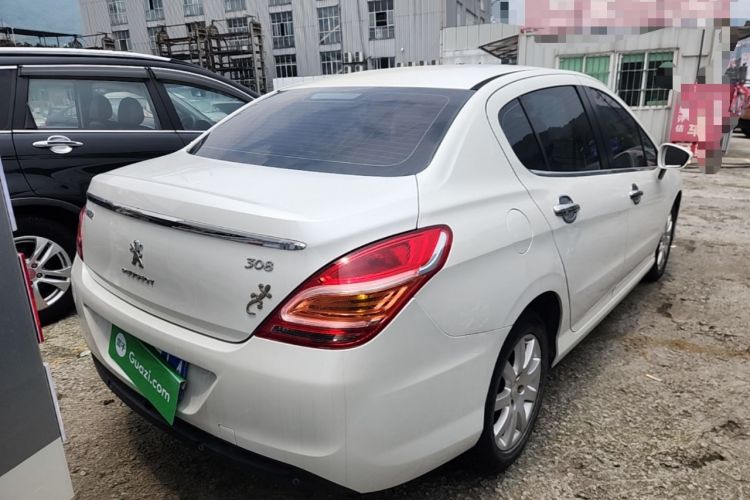 Used Peugeot 308 2014 Enjoyment Edition Classic 1.6L Automatic Fashion Model Rear Right 45 Deg