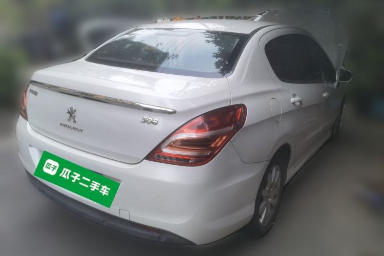 Used Peugeot 308 2014 Enjoyment Edition Classic 1.6L Automatic Fashion Model Rear Right 45 Deg