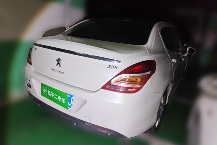 Used Peugeot 308 2014 Enjoyment Edition Classic 1.6L Automatic Fashion Model Rear Right 45 Deg