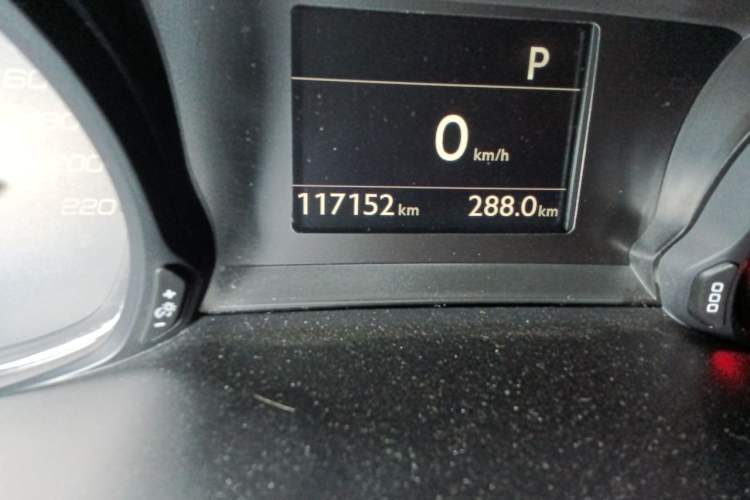 Used Peugeot 308 2016 350THP Automatic Prestige Edition Odometer Close Up