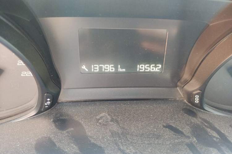 Used Peugeot 308 2016 1.6L Automatic Luxury Edition Odometer Close Up