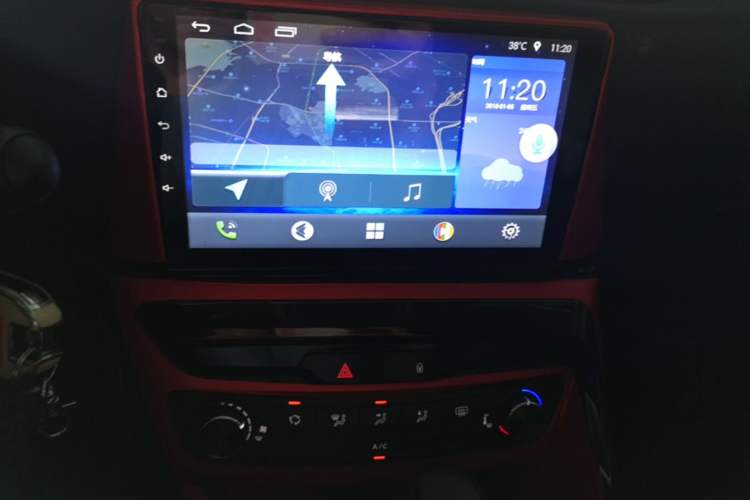 Used Peugeot 308 2016 1.6L Automatic Fashion Edition Audio And AC Panel
