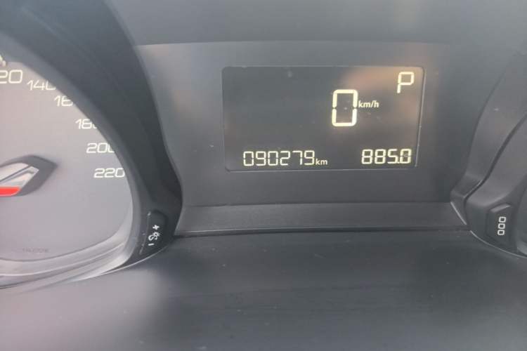 Used Peugeot 308 2016 230THP Automatic Luxury Edition Odometer Close Up