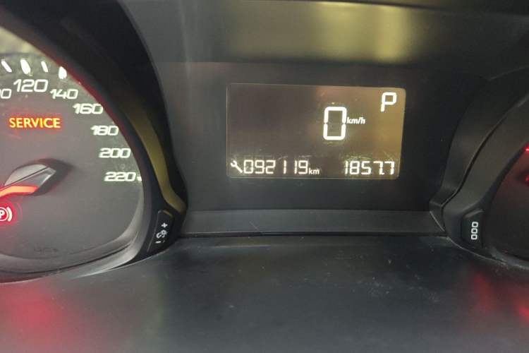 Used Peugeot 308 2016 230THP Automatic Luxury Edition Odometer Close Up
