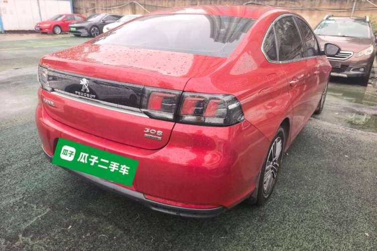 Used Peugeot 308 2016 230THP Automatic Luxury Edition Rear Right 45 Deg