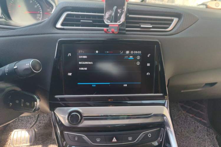 Used Peugeot 308 2016 230THP Automatic Luxury Edition Audio And AC Panel