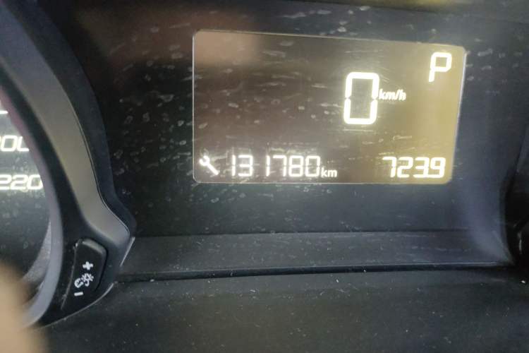 Used Peugeot 308 2016 1.6L Automatic Fashion Edition Odometer Close Up