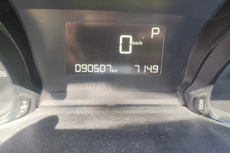 Used Peugeot 308 2016 230THP Automatic Luxury Edition Odometer Close Up