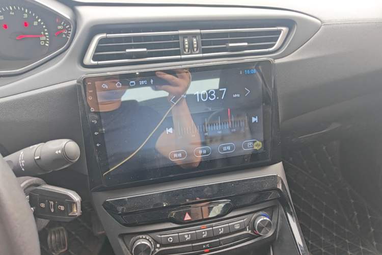 Used Peugeot 308 2016 1.6L Manual Fashion Edition Audio And AC Panel