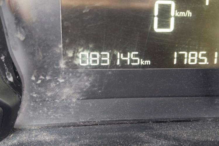 Used Peugeot 308 2016 1.6L Automatic Luxury Edition Odometer Close Up