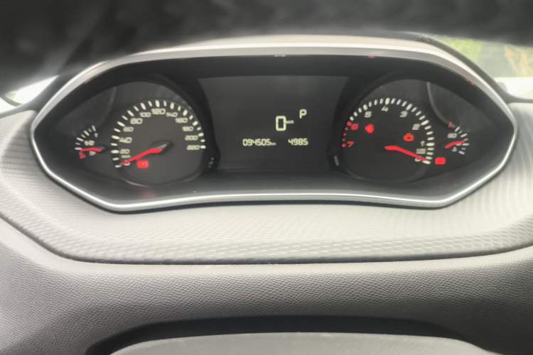 Used Peugeot 308 2016 230THP Automatic Luxury Edition Odometer Close Up